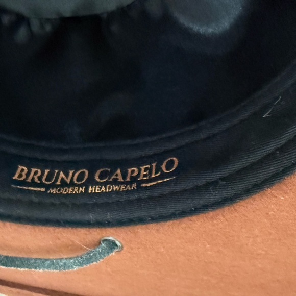 Bruno Capelo|Austrlian wool Brown wide brim hat,Boho style•••Modern headwear - Picture 11 of 13